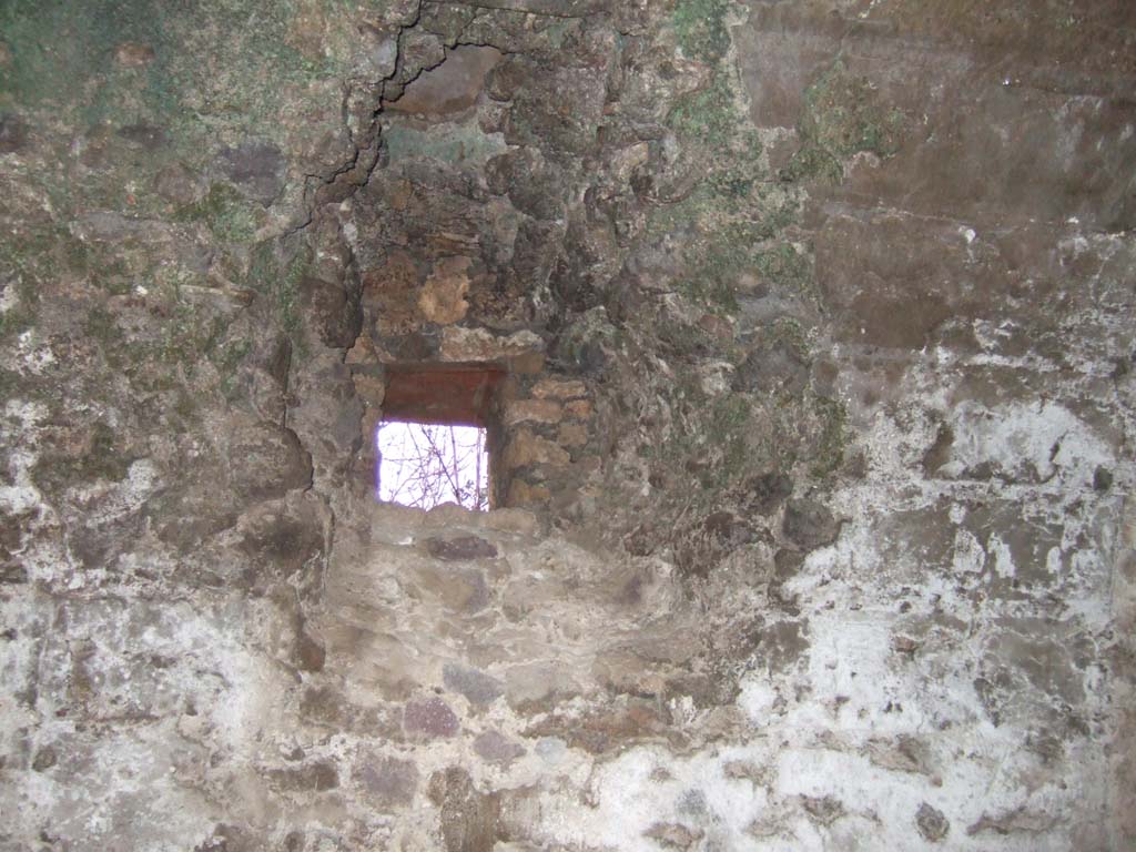 VII.14.9 Pompeii. December 2005. Room 10, north wall of bath suite. 