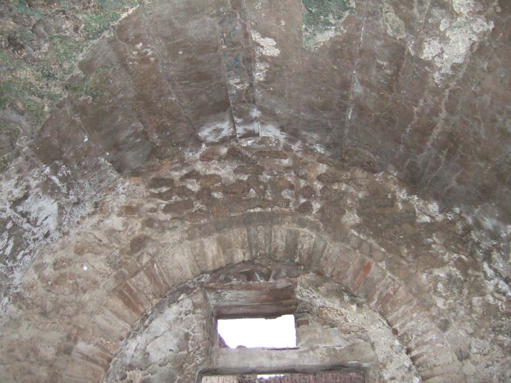 VII.14.9 Pompeii. December 2005. Room 10, east wall of bath suite.  