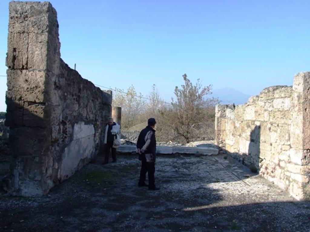 VII.15.2 Pompeii.  December 2007.  Tablinum.