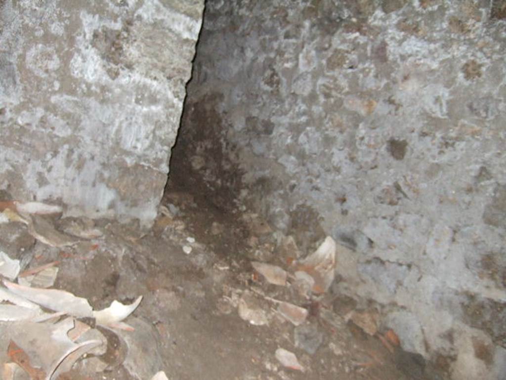 VII.15.16 Pompeii. May 2006. Granary. Room x, looking towards south-west corner and corridor Y.