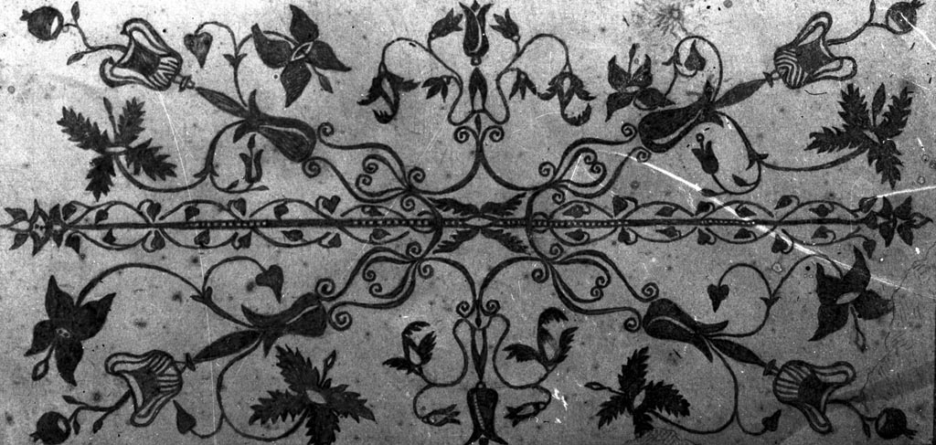 VII.16.13 Pompeii. W.49. Entrance doorway mosaic.
Photo by Tatiana Warscher. Photo © Deutsches Archäologisches Institut, Abteilung Rom, Arkiv.