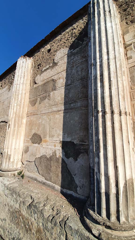 VIII.1.1 Pompeii. July 2021. Looking west along north wall.
Foto Annette Haug, ERC Grant 681269 DÉCOR.
