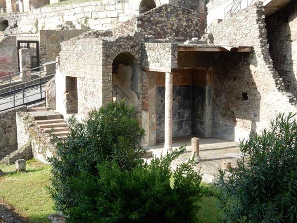 VIII.1.a Pompeii. May 2015. North end of portico. Photo courtesy of Buzz Ferebee.
