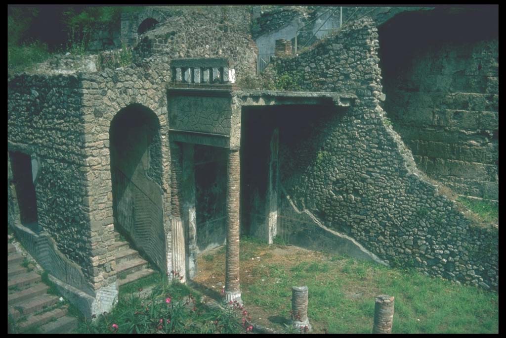 VIII.1.a Pompeii. North end of portico.
Photographed 1970-79 by Günther Einhorn, picture courtesy of his son Ralf Einhorn.