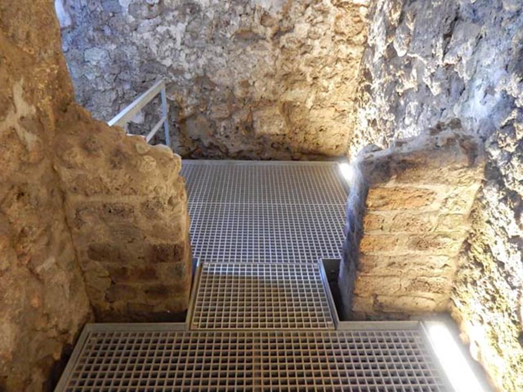 VIII.2.1 Pompeii. May 2018. West end of corridor. Photo courtesy of Buzz Ferebee.

