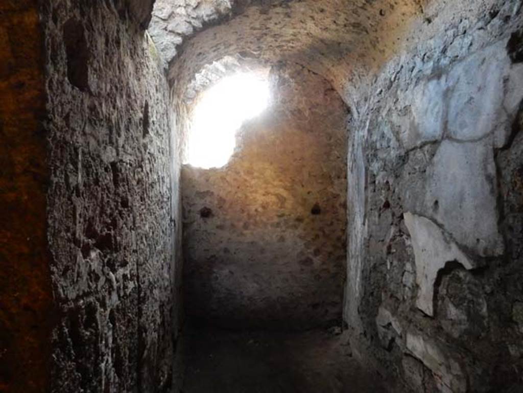 VIII.2. Pompeii. May 2018. Looking south at west end of corridor. Photo courtesy of Buzz Ferebee.