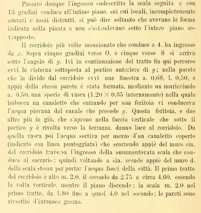 VIII.2.16 Pompeii. Bullettino dellInstituto di Corrispondenza Archeologica (DAIR), 7, 1892, p.14-16.