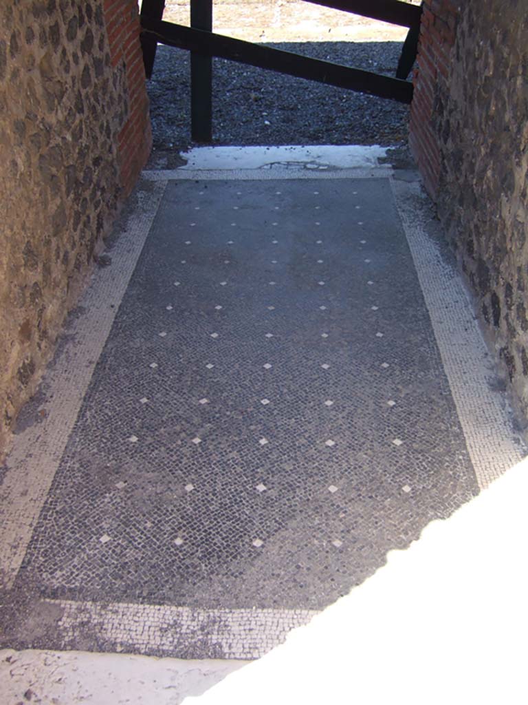 VIII.2.16 Pompeii. September 2005. Looking north along corridor leading to VIII.2.14.