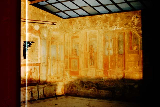 VIII.2.23 Pompeii. October 2020. Looking south across mosaic flooring. Photo courtesy of Klaus Heese.