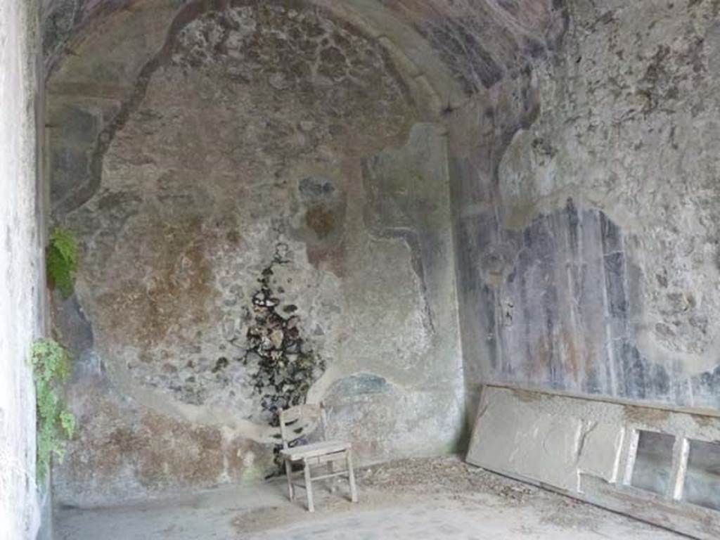 VIII.2.26 Pompeii. September 2011. Looking north-east across triclinium.