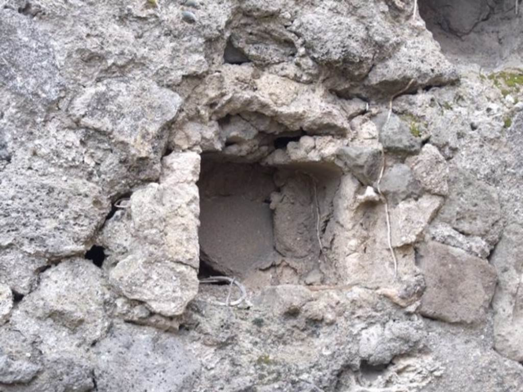 VIII.3.27 Pompeii. December 2007. Photo taken from VIII.3.27, but may be a recess in south wall of room in VIII.3.24.