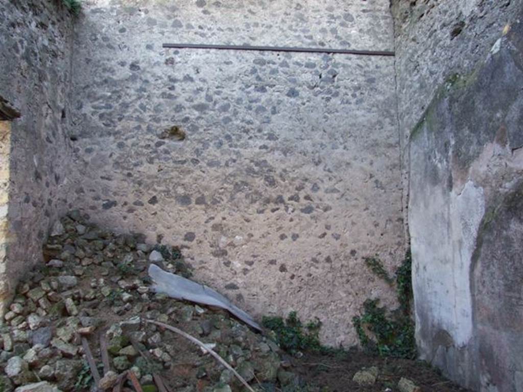 VIII.5.28 Pompeii.  March 2009. Room 12, Oecus.  South wall.