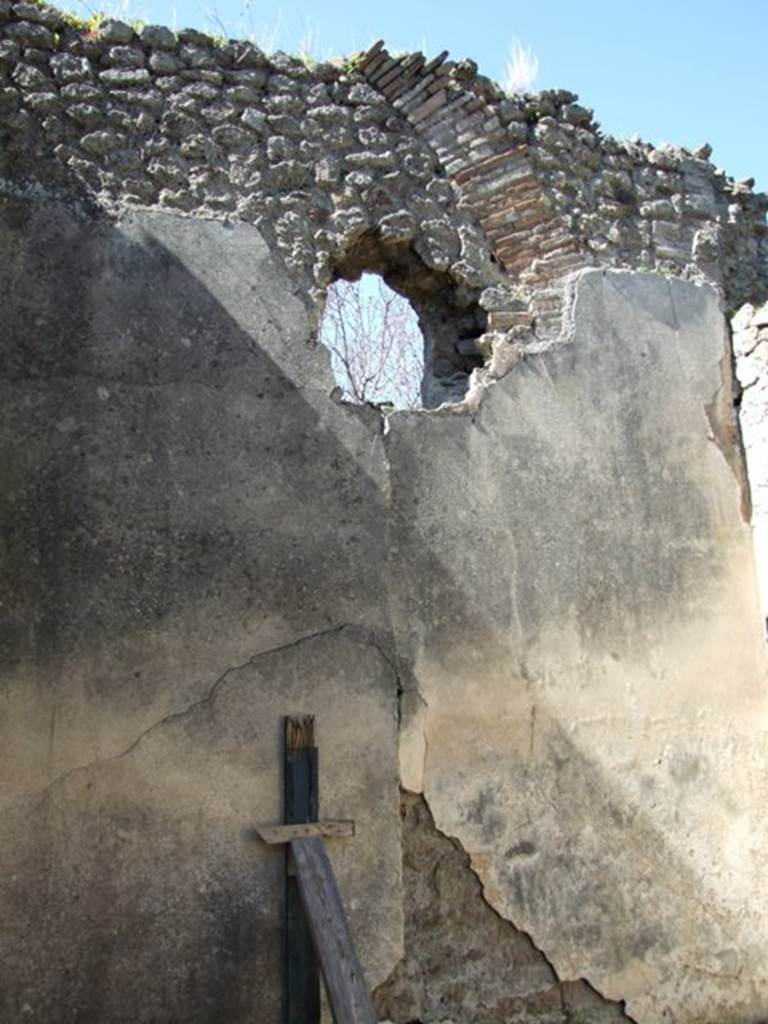 VIII.5.37 Pompeii.  March 2009. Room 12.  West wall.