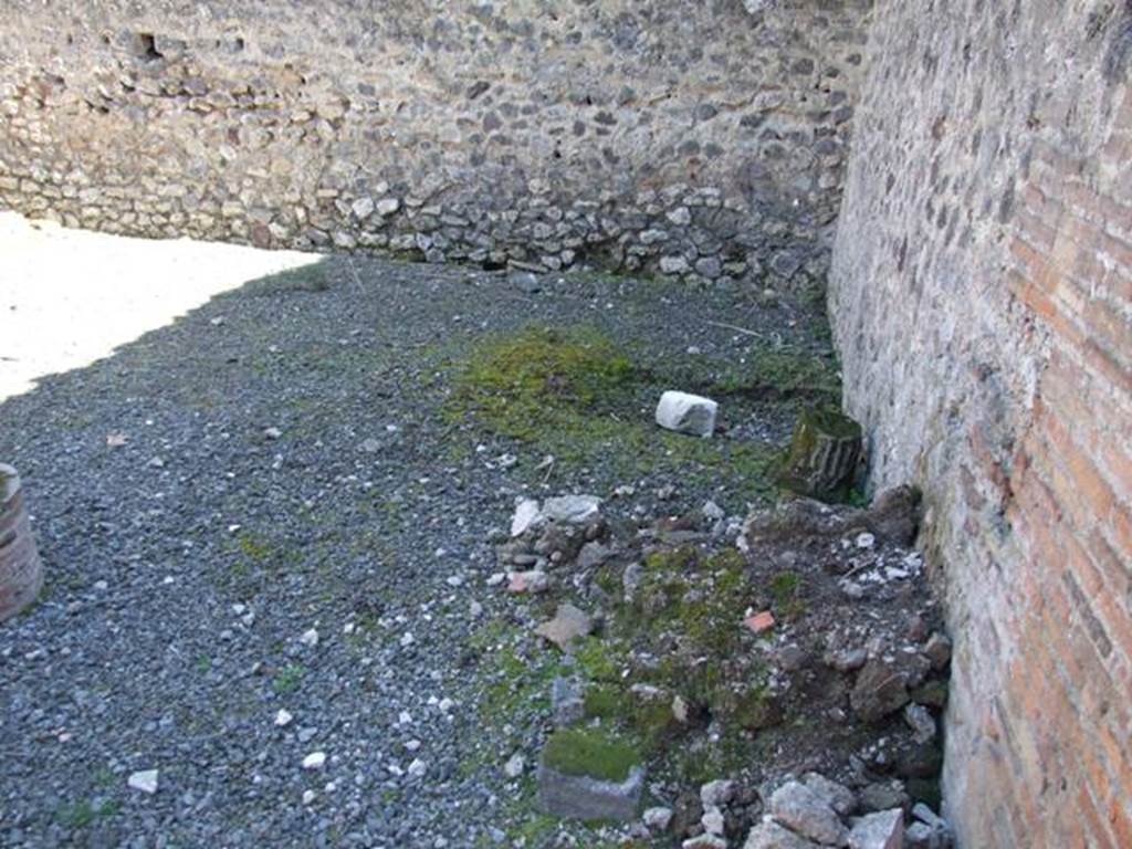 VIII.5.39 Pompeii. March 2009. Room 1. South wall, looking from entrance.