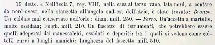 Notizie degli Scavi, December 1882, p.606