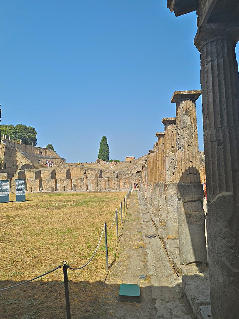 VIII.7.16 Pompeii. September 2024. 
Looking north from south-east corner. Photo courtesy of Giuseppe Ciaramella.

