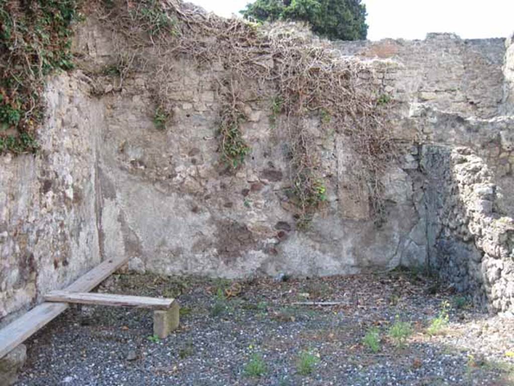 VIII.7.24 Pompeii. September 2010. Looking west across tablinum, looking west from atrium. Photo courtesy of Drew Baker.

