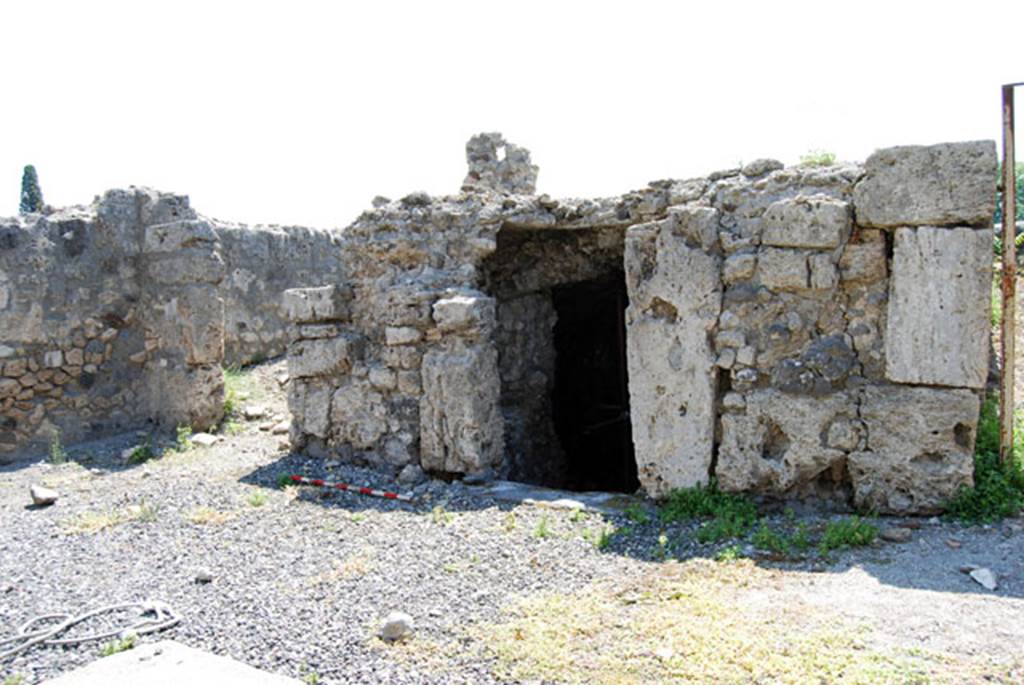 VIII.7.24 Pompeii. June 2009. South-east corner of atrium. Photo courtesy of Sera Baker.