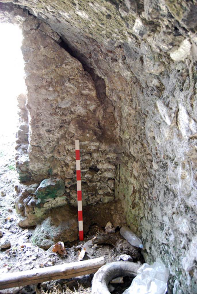 VIII.7.24 Pompeii. June 2009. North-east corner of storage room. Photo courtesy of Sera Baker.