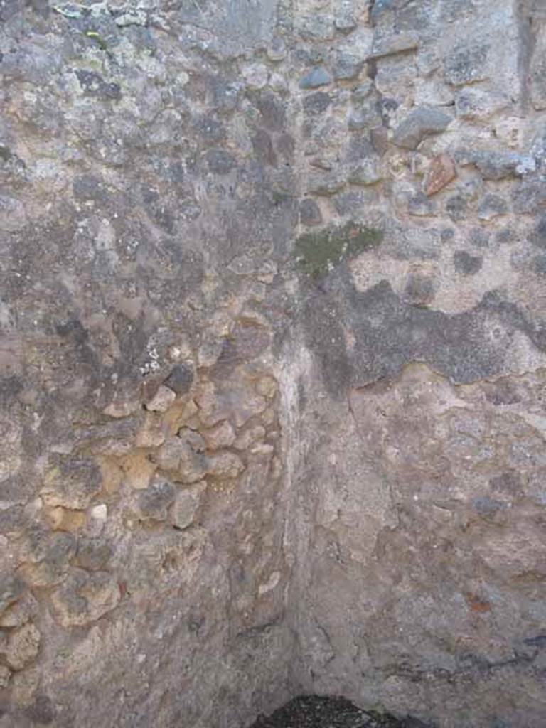 VIII.7.26 Pompeii. September 2010. South wall and south-west corner of second room on west side of atrium. Photo courtesy of Drew Baker.