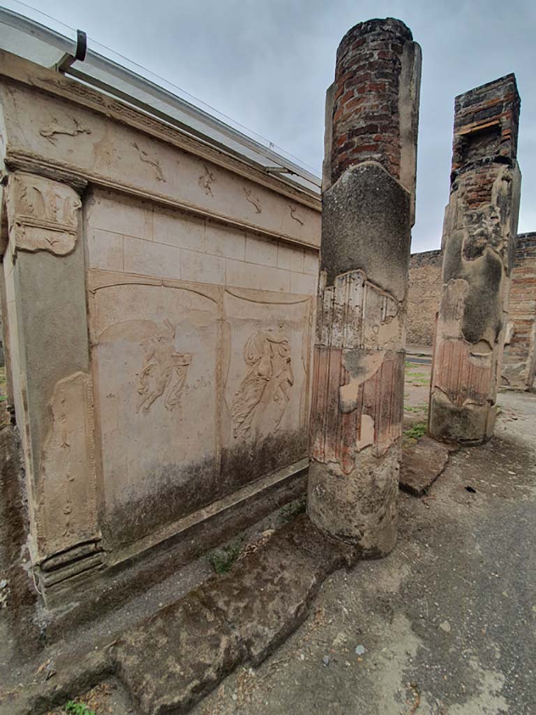 VIII.7.28 Pompeii. August 2021. Looking north along east side of purgatorium.
Foto Annette Haug, ERC Grant 681269 DÉCOR.
