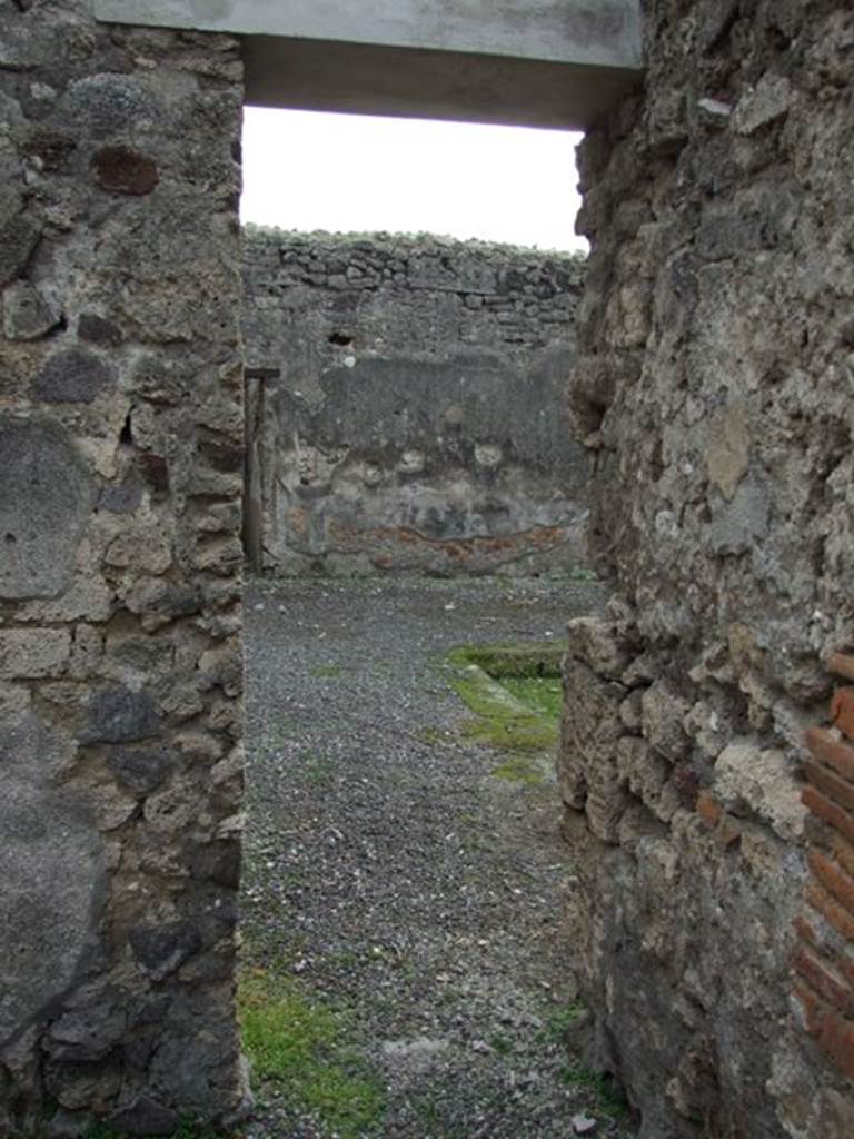 IX.1.22 House of M. Epidi Sabini.  December 2007.  Looking south from room 29 into room 27, second atrium.