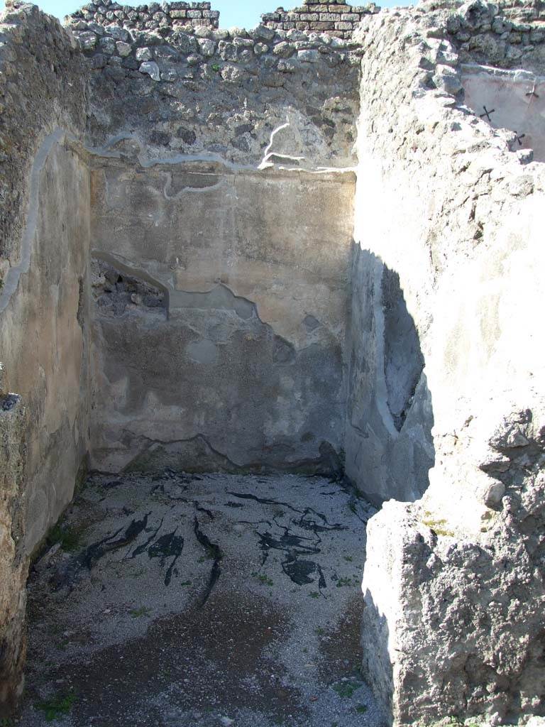 IX.3.2 Pompeii. March 2009. Cubiculum on north side of former atrium.