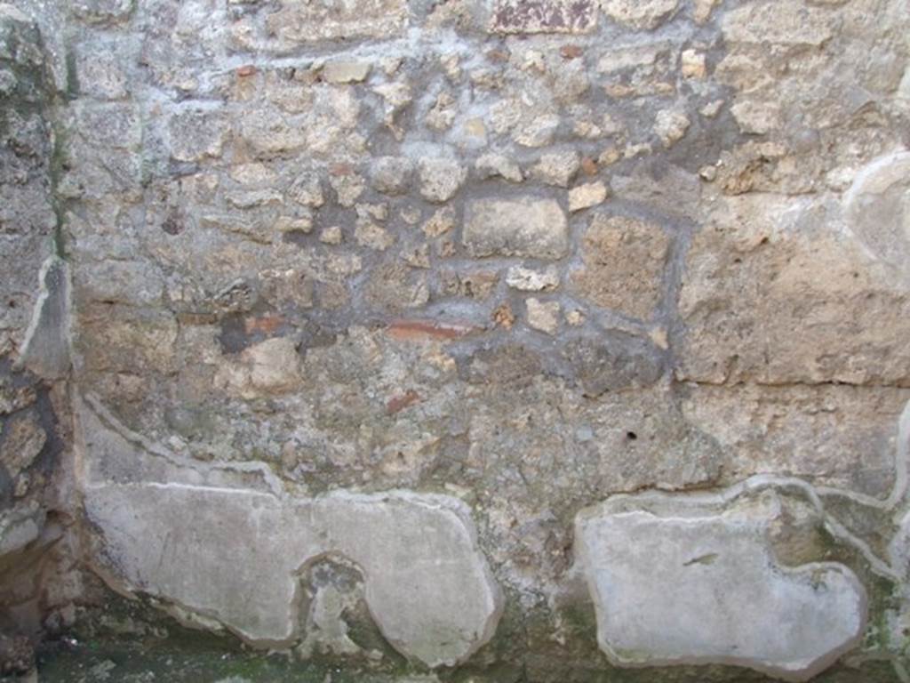 IX.3.5 Pompeii.  March 2009.   Room 34. Cubiculum.  West wall.