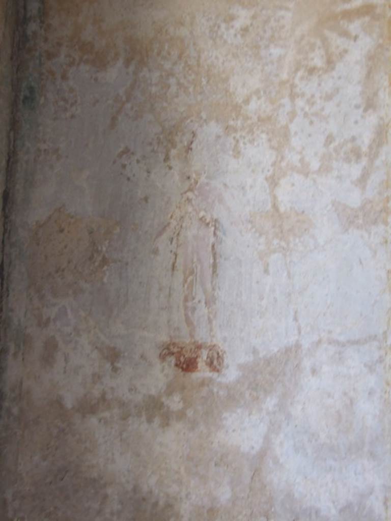 IX.3.5 Pompeii. March 2009. Room 5. South end. Painted figure.