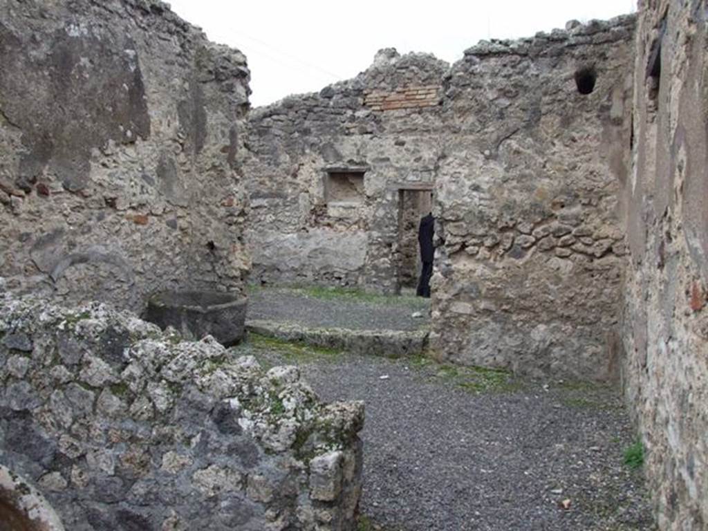 IX.3.20. Bakery. December 2007. Looking across room 5 to room 6.