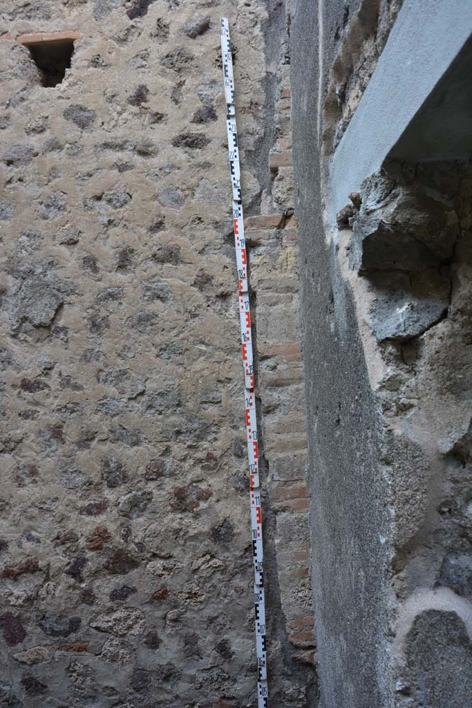 IX.5.2 Pompeii. May 2017. Room ‘o’, detail from north wall in north-east corner.
Foto Christian Beck, ERC Grant 681269 DÉCOR.