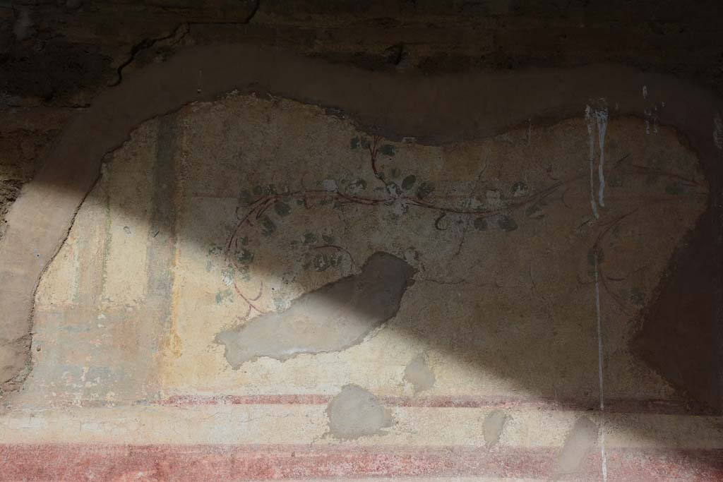 IX.5.2 Pompeii. March 2017. Room ‘c’, painted decoration on upper north wall at east end.
Foto Christian Beck, ERC Grant 681269 DÉCOR.