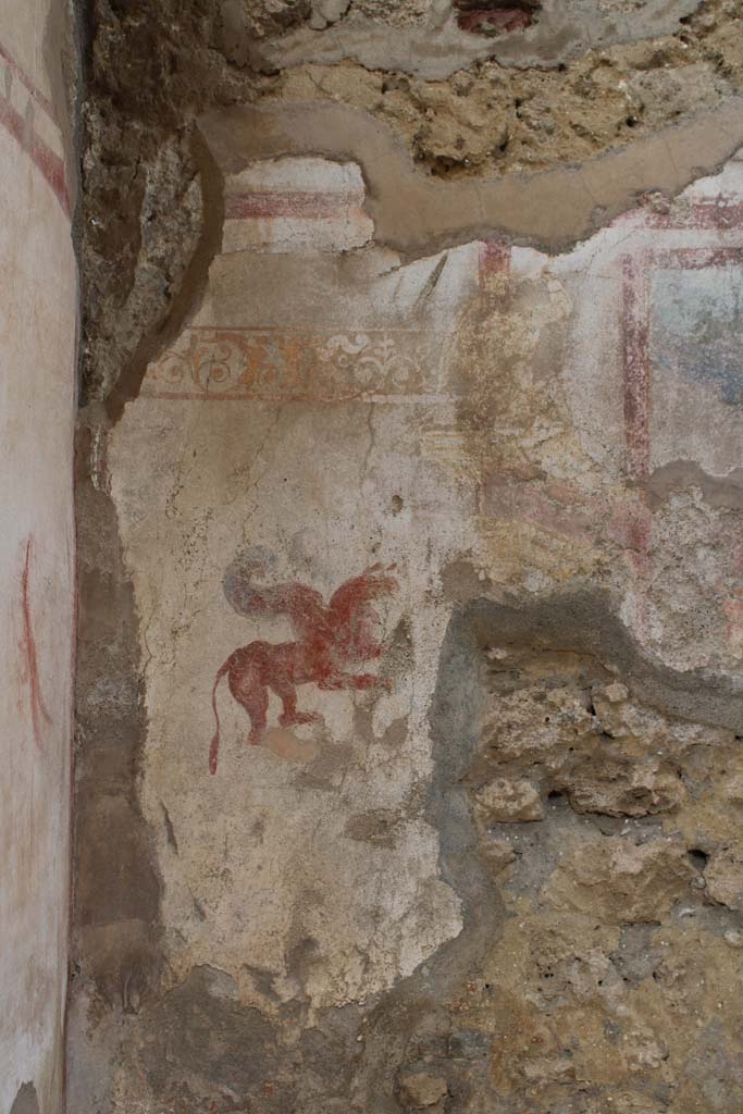 IX.5.2 Pompeii. May 2019. Room ‘c’, east wall at north end.
Foto Christian Beck, ERC Grant 681269 DÉCOR.