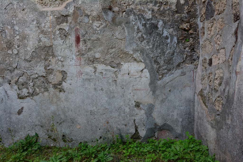 IX.5.2 Pompeii. March 2017. Room ‘i’, lower east wall at south end.
Foto Christian Beck, ERC Grant 681269 DÉCOR.