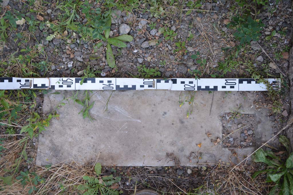 IX.5.2 Pompeii. May 2017. Room ‘d’, detail of doorway threshold.
Foto Christian Beck, ERC Grant 681269 DÉCOR