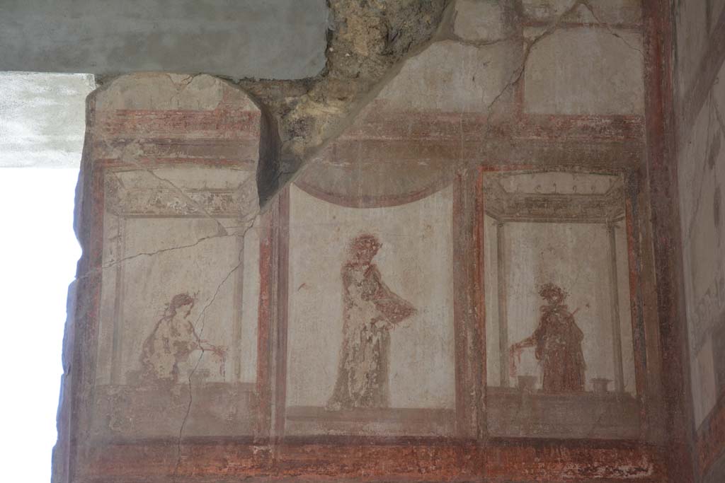 IX.5.6 Pompeii. May 2017. Room i, upper north wall in north-east corner.
Foto Christian Beck, ERC Grant 681269 DÉCOR.