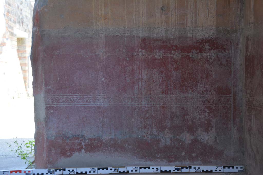 IX.5.6 Pompeii. May 2017. Room i, zoccolo on north wall in north-east corner.
Foto Christian Beck, ERC Grant 681269 DÉCOR.