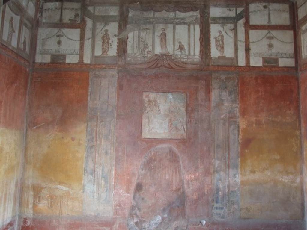 IX.5.6. December 2007. Room 10. Tablinum. East wall.