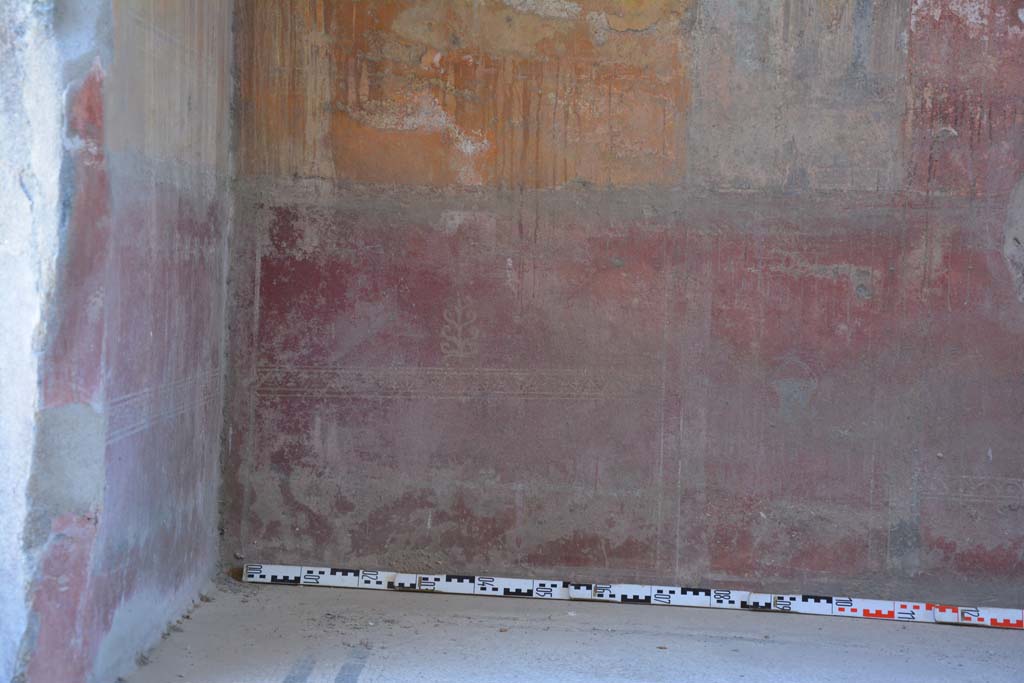 IX.5.6 Pompeii. May 2017. Room i, zoccolo on lower east wall at north end.
Foto Christian Beck, ERC Grant 681269 DÉCOR.