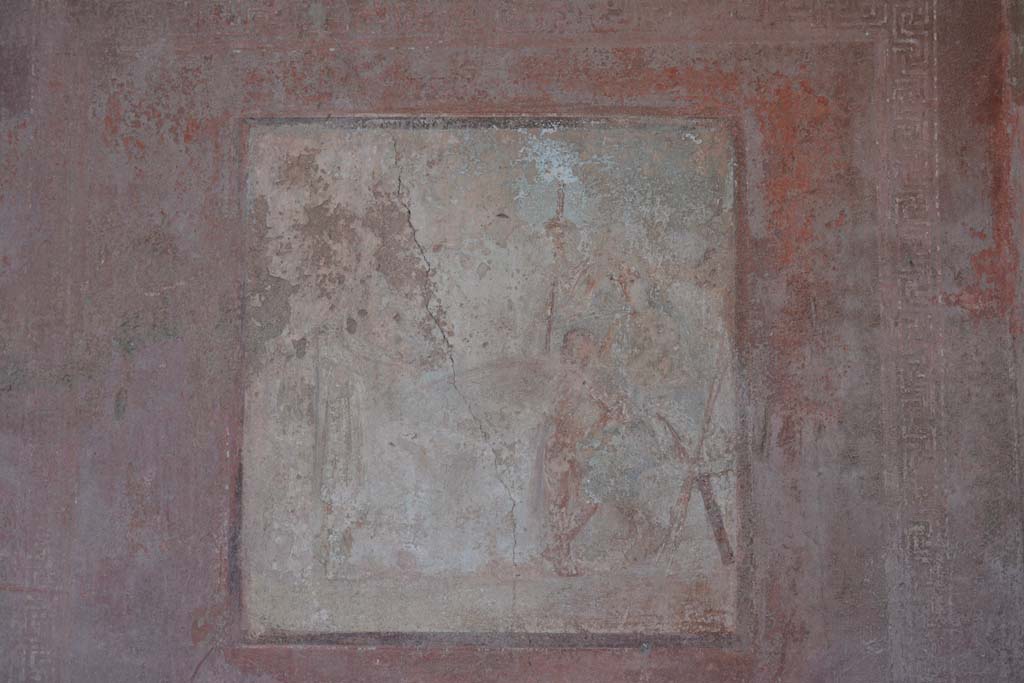IX.5.6 Pompeii. May 2017. Room i, central wall painting from east wall.
Foto Christian Beck, ERC Grant 681269 DÉCOR.