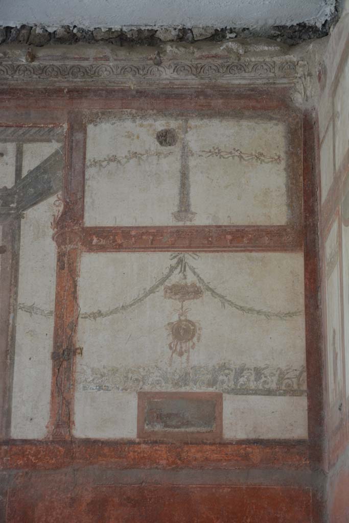 IX.5.6 Pompeii. May 2017. Room i, upper panel on east wall at south end.
Foto Christian Beck, ERC Grant 681269 DÉCOR.