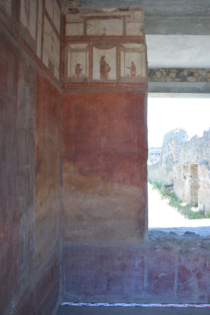 IX.5.6 Pompeii. May 2017. Room i, south wall in south-east corner.
Foto Christian Beck, ERC Grant 681269 DÉCOR.
