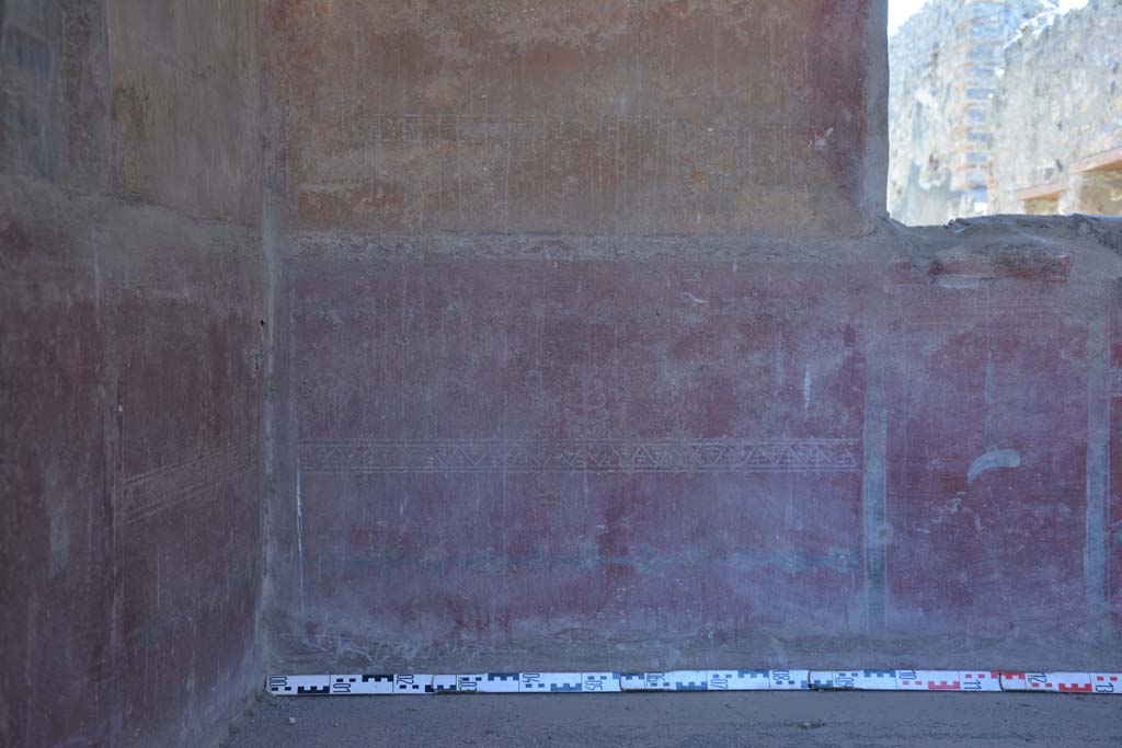 IX.5.6 Pompeii. May 2017. Room i, zoccolo on south wall in south-east corner.
Foto Christian Beck, ERC Grant 681269 DÉCOR.