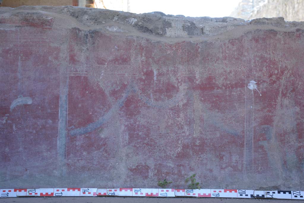 IX.5.6 Pompeii. May 2017. Room i, zoccolo from south wall below window.
Foto Christian Beck, ERC Grant 681269 DÉCOR.
