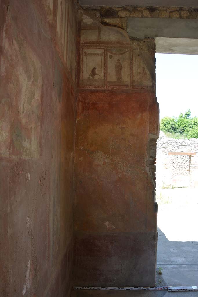 IX.5.6 Pompeii. May 2017. Room i, north wall in north-west corner
Foto Christian Beck, ERC Grant 681269 DÉCOR.