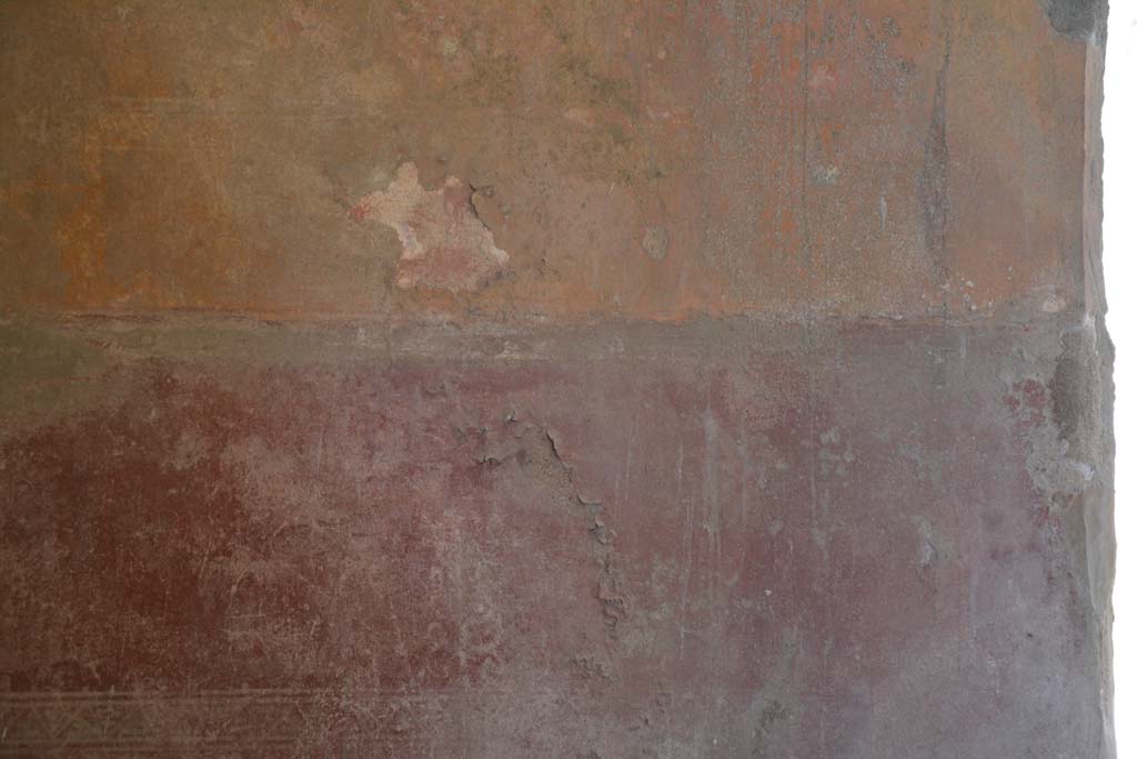 IX.5.6 Pompeii. May 2017. Room i, lower middle panel on north wall in north-west corner.
Foto Christian Beck, ERC Grant 681269 DÉCOR.