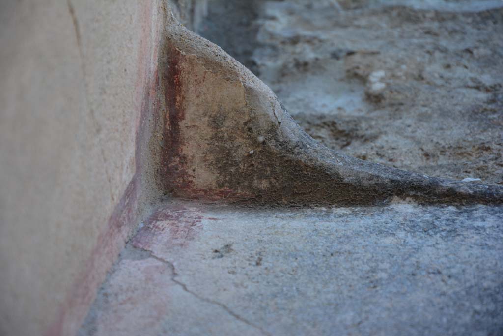 IX.5.6 Pompeii. May 2017. Room o, north-east corner, part of remaining ceiling.
Foto Christian Beck, ERC Grant 681269 DÉCOR.
