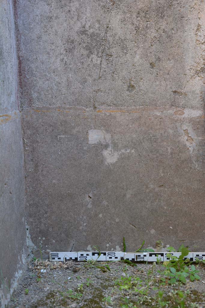 IX.5.6 Pompeii. May 2017. Room o, detail from lower south-east corner.
Foto Christian Beck, ERC Grant 681269 DÉCOR.