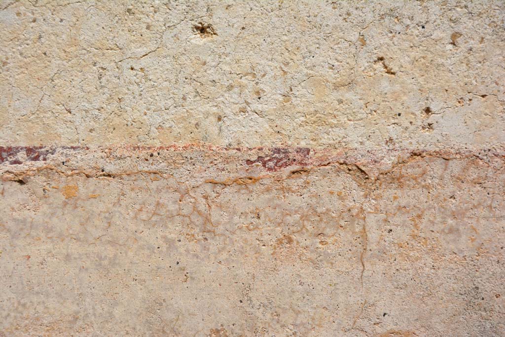 IX.5.6 Pompeii. May 2017. Room r, painted decoration on north wall separating zoccolo below from middle of wall..
Foto Christian Beck, ERC Grant 681269 DÉCOR.