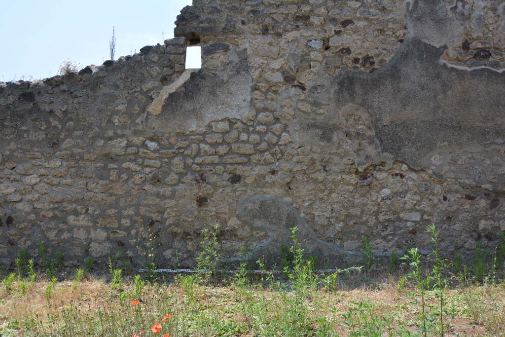 IX.5.6 Pompeii. May 2017. Room u, continuation of west wall further northwards.
Foto Christian Beck, ERC Grant 681269 DÉCOR.